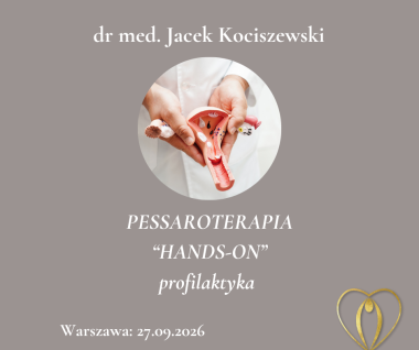 PESSAROTERAPIA - "HANDS-ON" PROFILAKTYKA